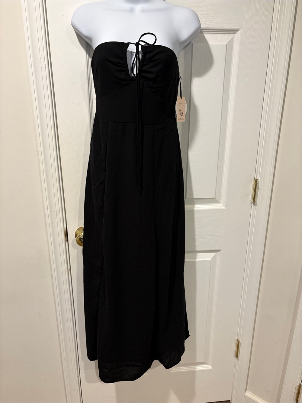 Sincerely Jules strapless maxi dress